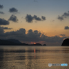 青海島の夕景<4>