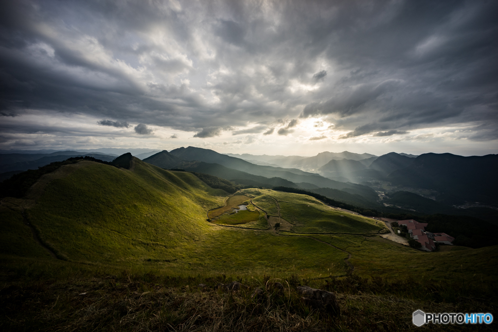 曽爾高原夕景<1>