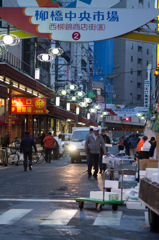 柳橋中央市場の朝<2>