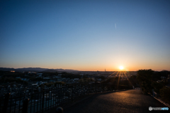 新しい夕日スポット<1>