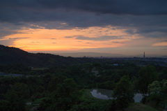 田んぼの見える風景<4>