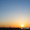 本日の夕日(20170219)