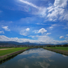 空と雲と石川と