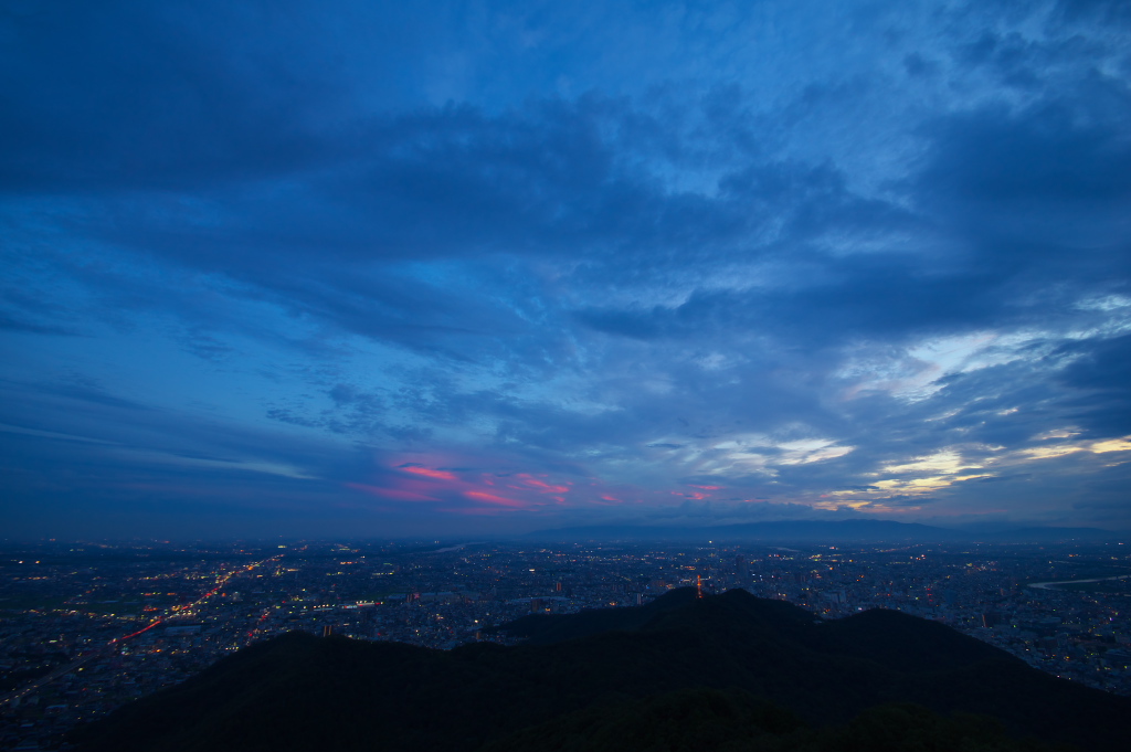 夜景のはじまりはじまり