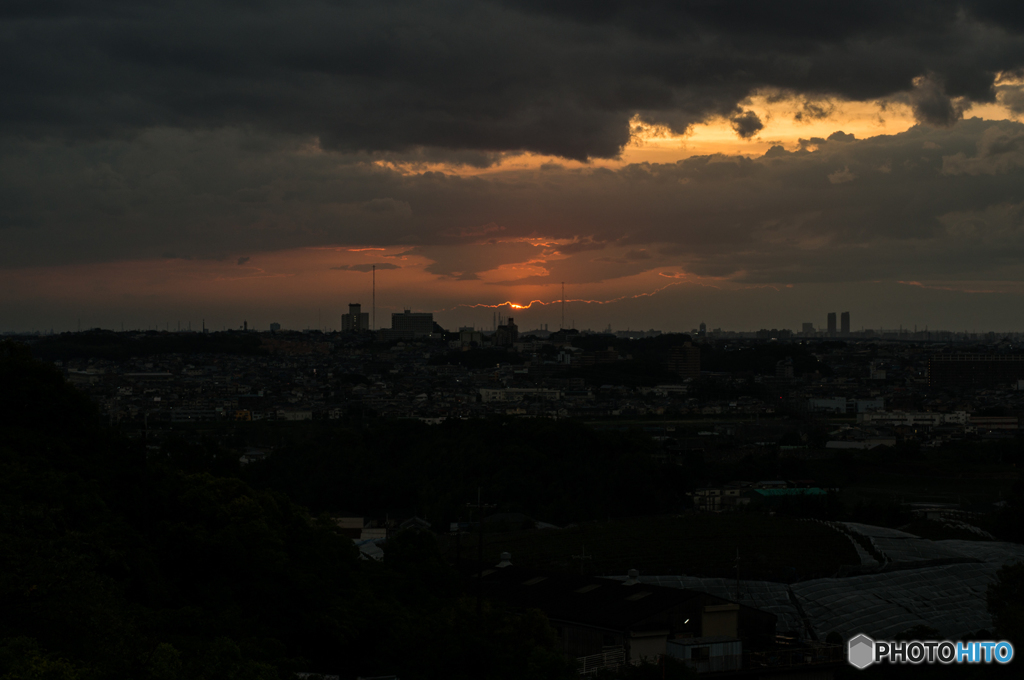 台風一過の空<1>