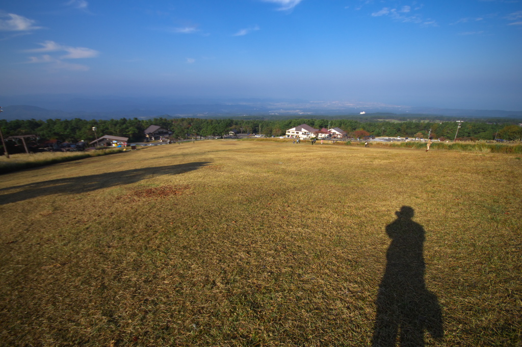 大山の秋<その11>　桝水高原からの眺め