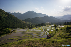 丸山千枚田の風景<2>