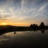 本日の夕日(20150524)<1>