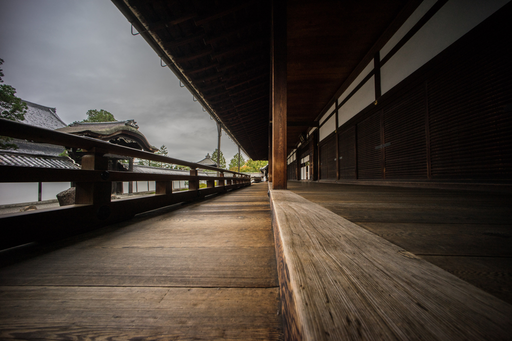 東福寺方丈の廊下