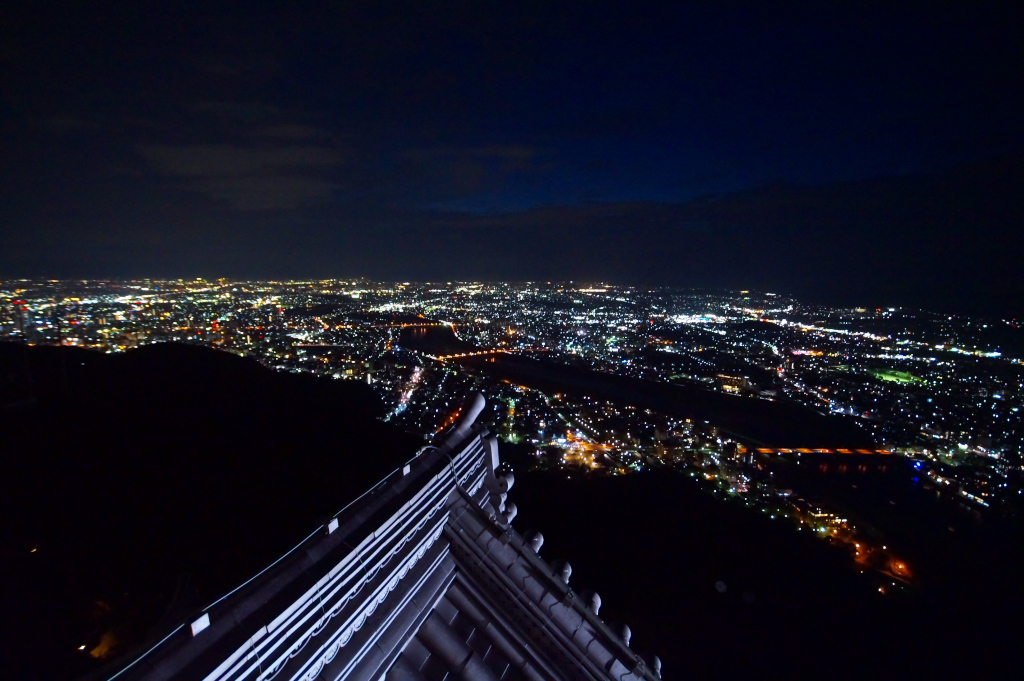 岐阜城からの夜景
