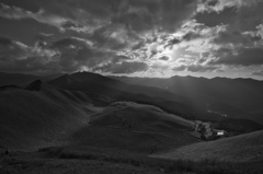 曽爾高原<その5>　black & white
