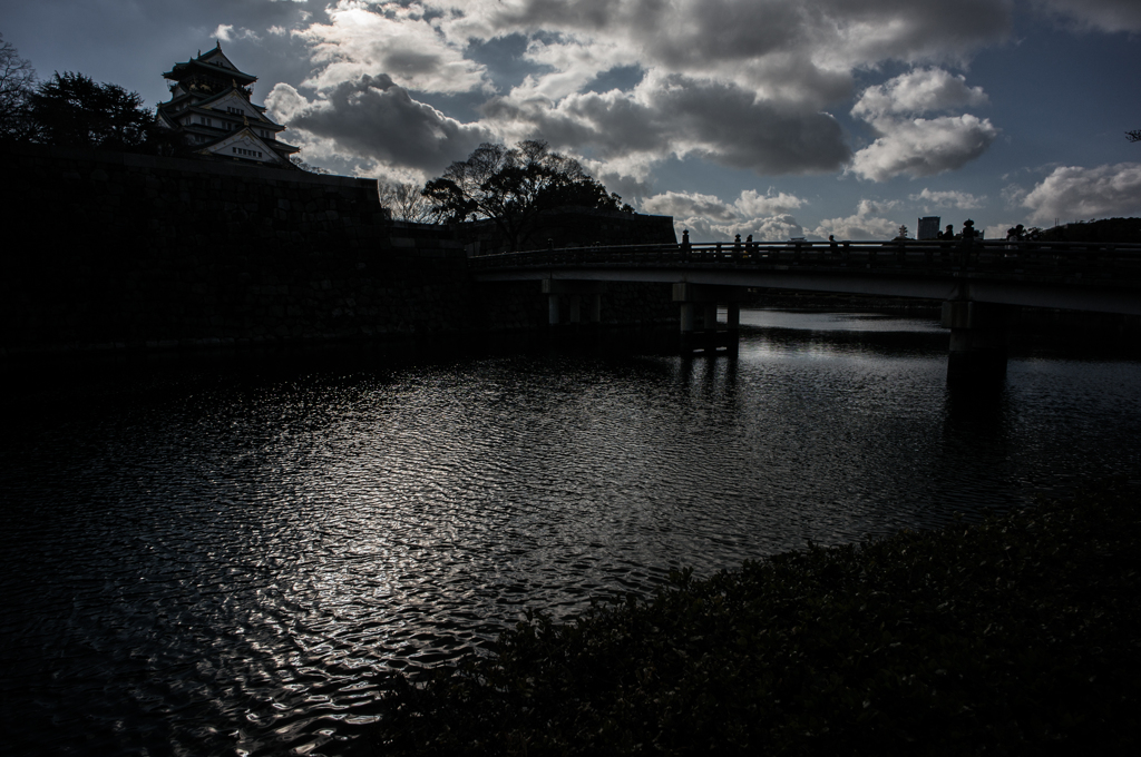 大坂城と極楽橋