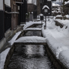 白壁と水路<2>