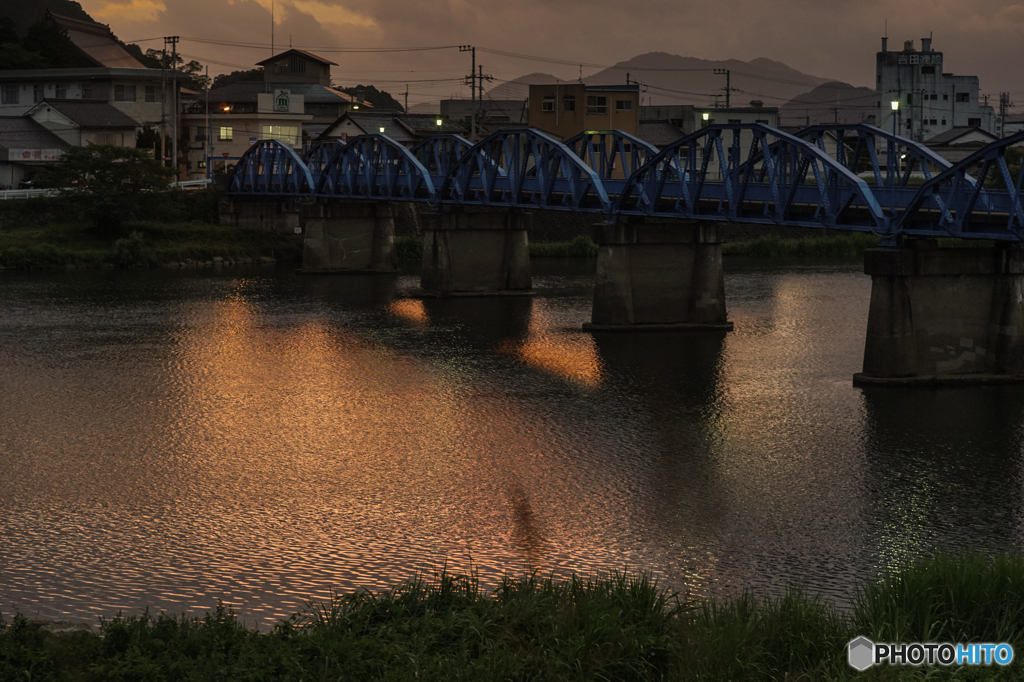 あやべはし<夕暮れ>