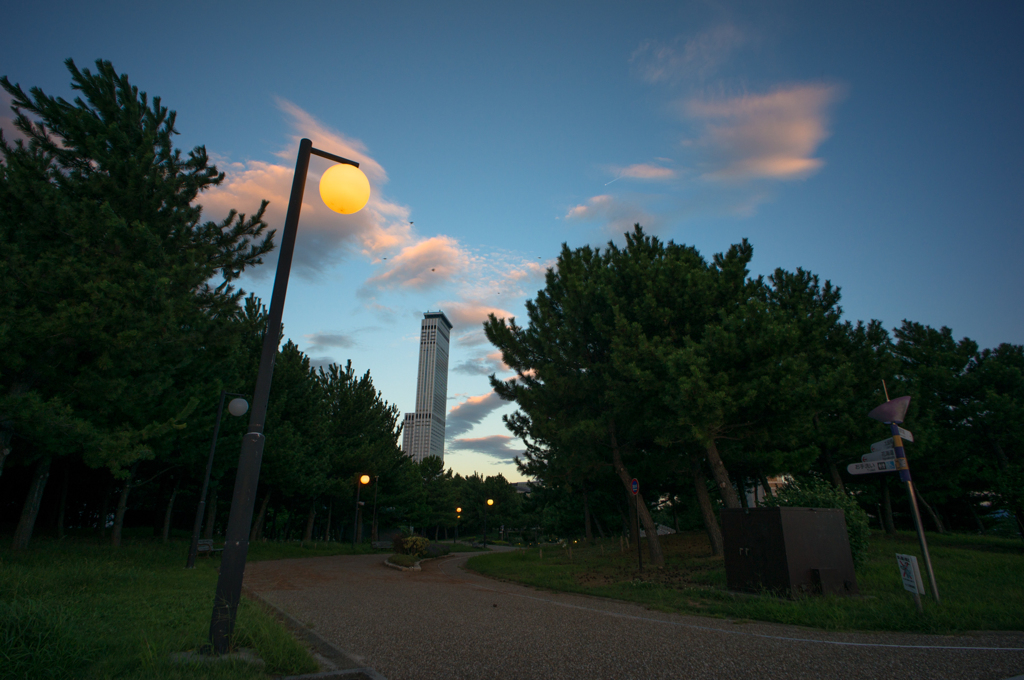 りんくう公園の夕景<4>