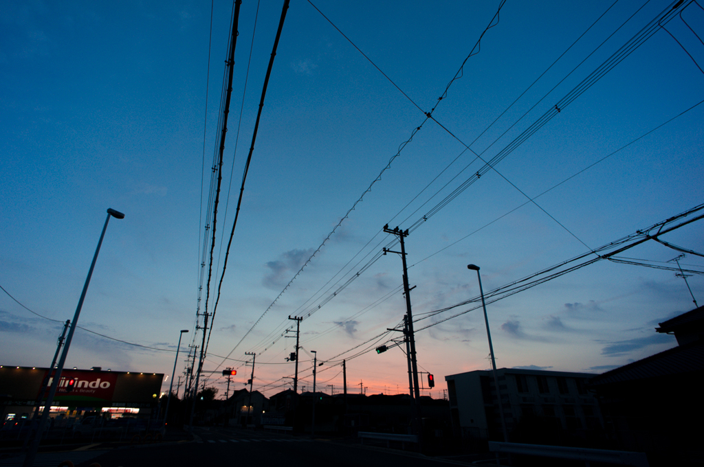 本日の夕暮れ(20140525)