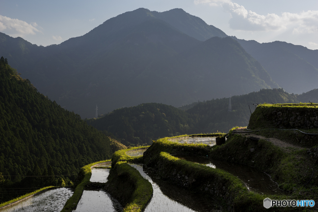 丸山千枚田の風景<3>