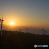 青山高原の風力発電所<1>