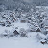 白川郷の朝