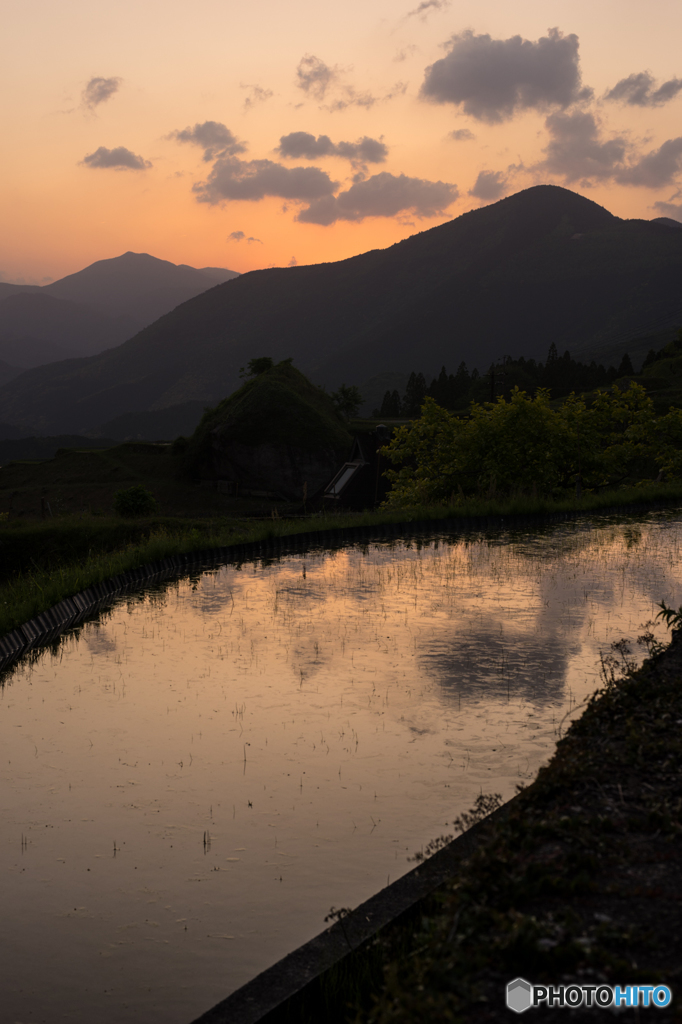 丸山千枚田の風景<11>