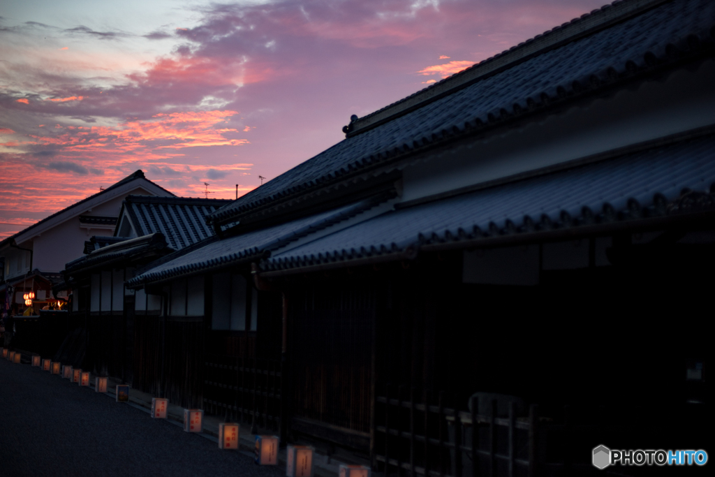 本日の夕焼け(20170826)