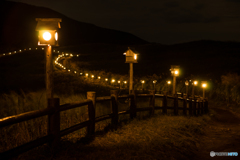 曽爾高原山灯り<6>