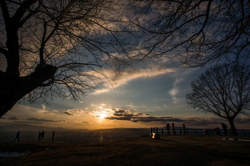 夕映え景色