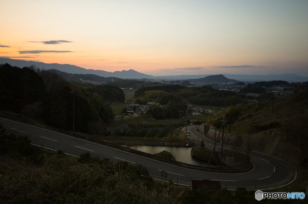 畝傍山と二上山