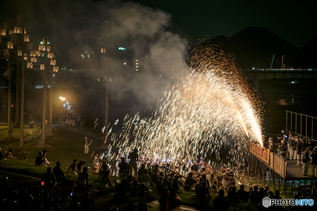 手力火祭り(夏)の風景<16>
