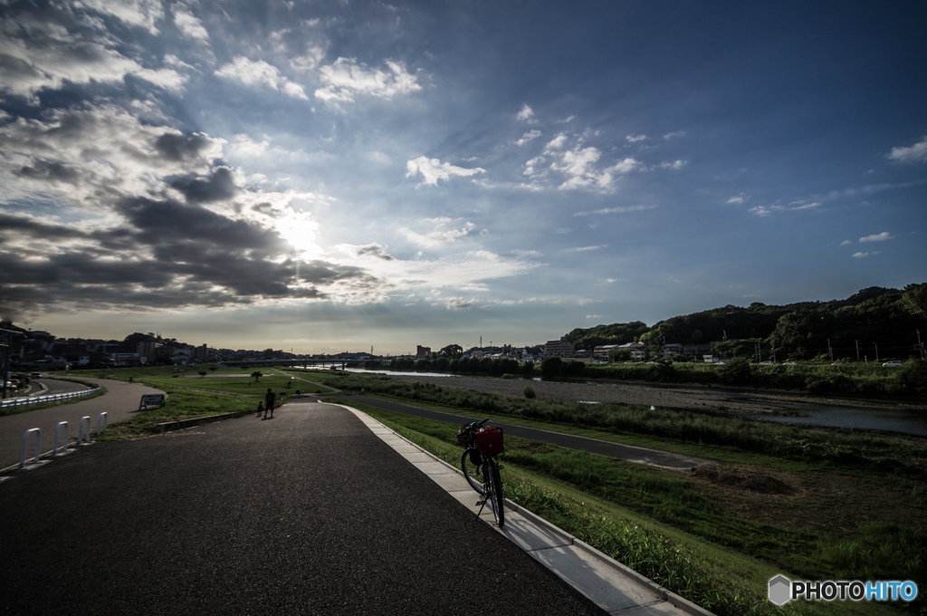 自転車散歩