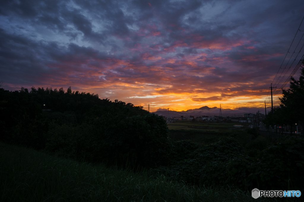 朝の空<3>