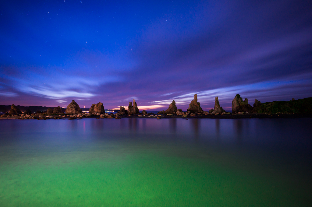 橋杭岩<カラフル>