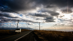 遠く熊本を望む