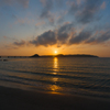 本日の夕日(20140501)