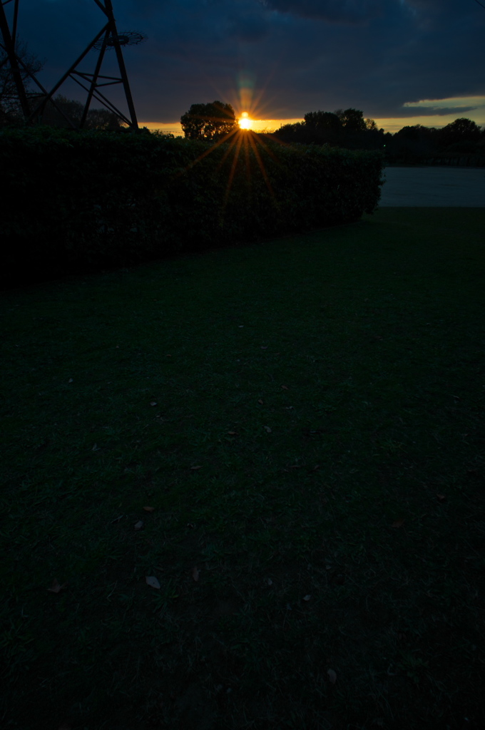 本日の夕日(20131208) Upper