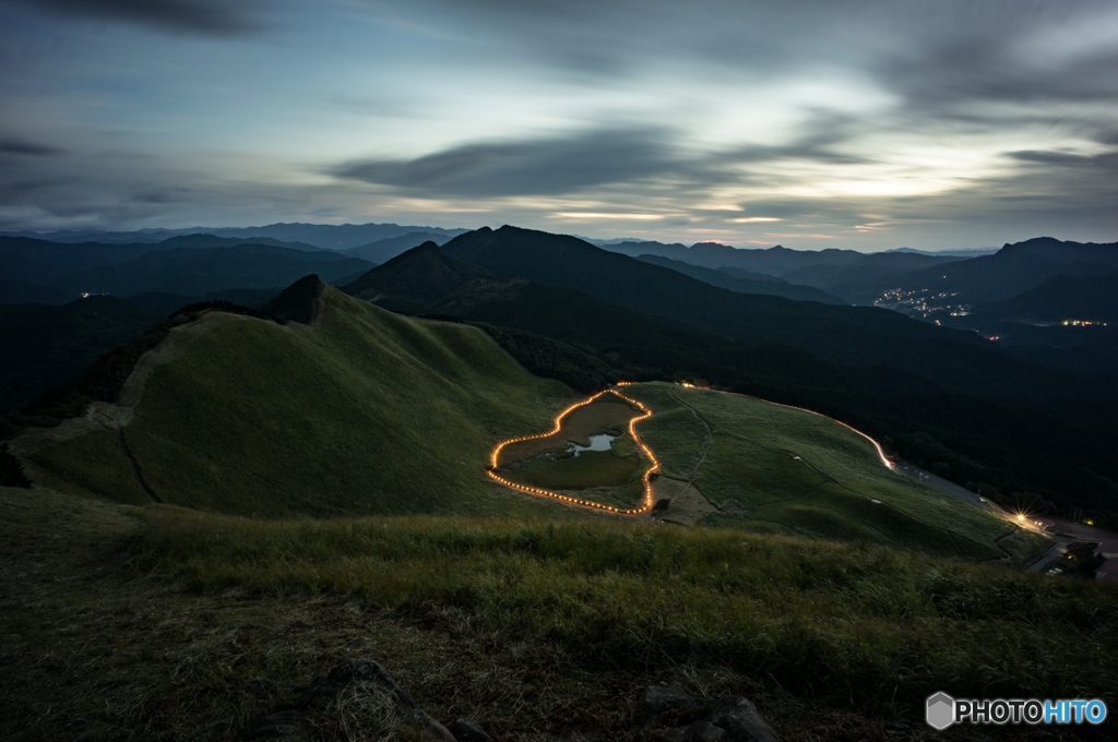 曽爾高原山灯り 2 By T007 Id 写真共有サイト Photohito