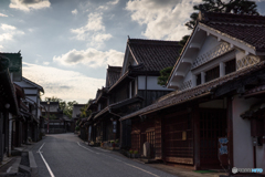 高梁の赤い町並み<3>