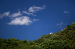 快晴の岐阜城