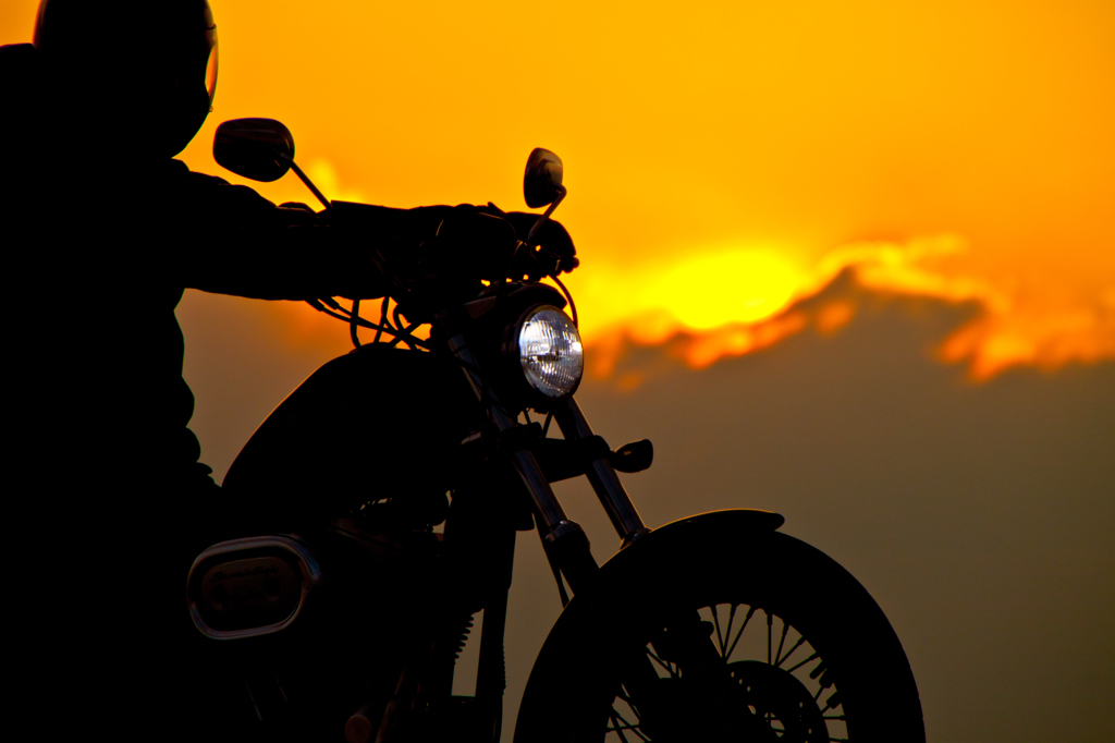 夕暮れライダー