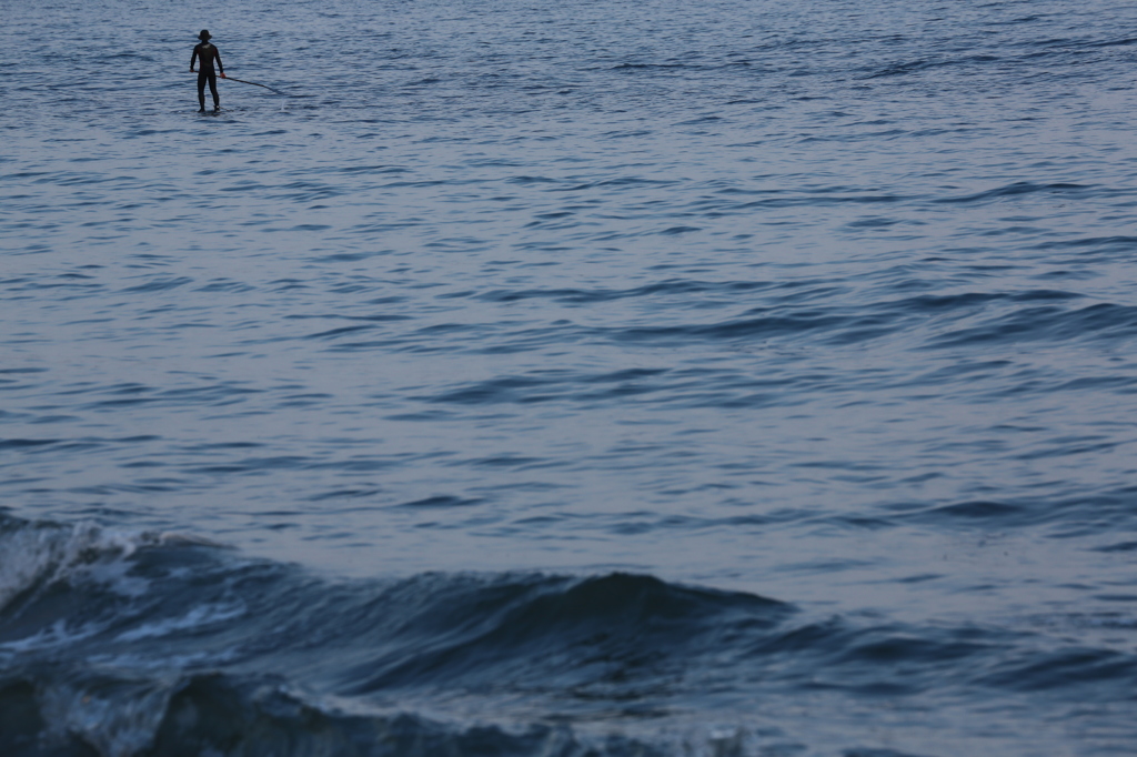 浜で３