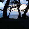 夕方の浜辺で１