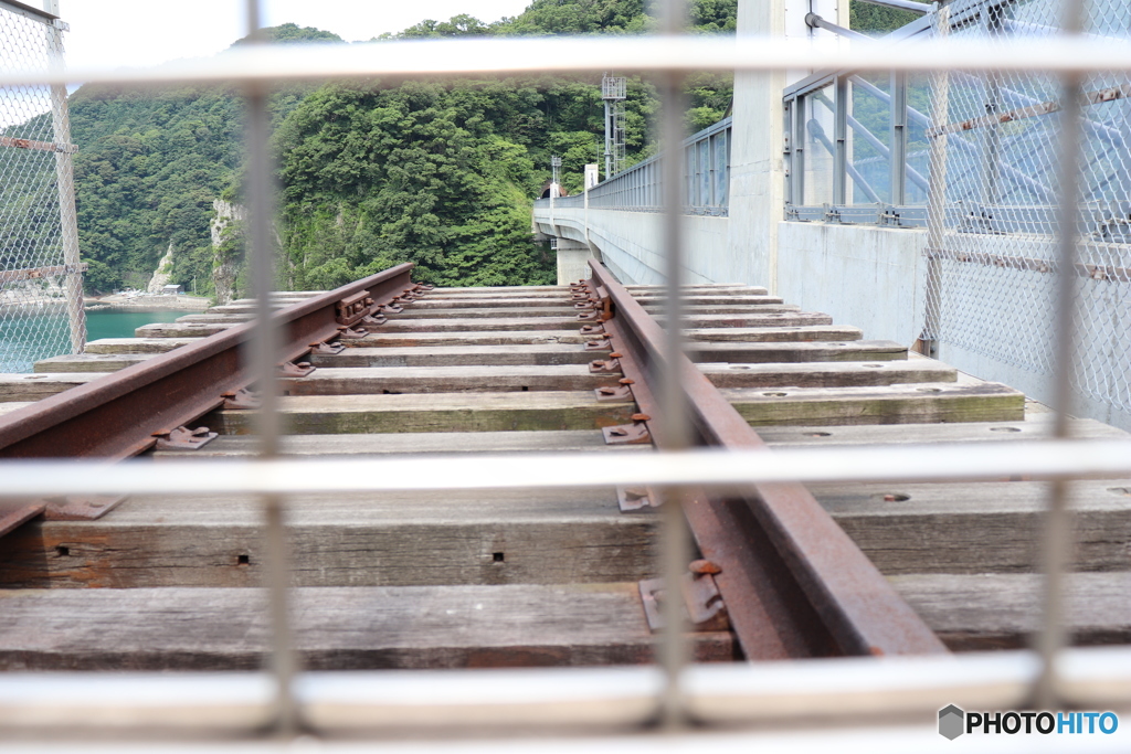 余部鉄橋　旧線