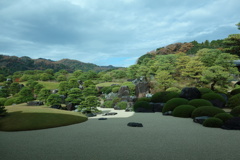 足立美術館の日本庭園