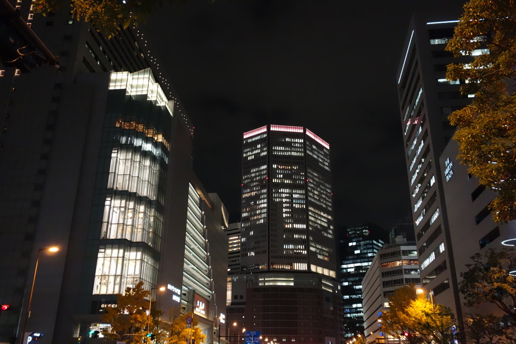 大阪梅田夜景