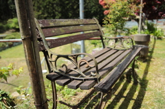 いなかのベンチ