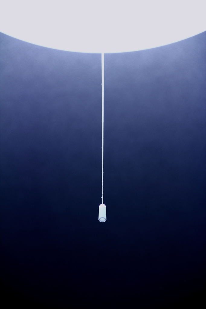 これ引っ張ると電気消えます。