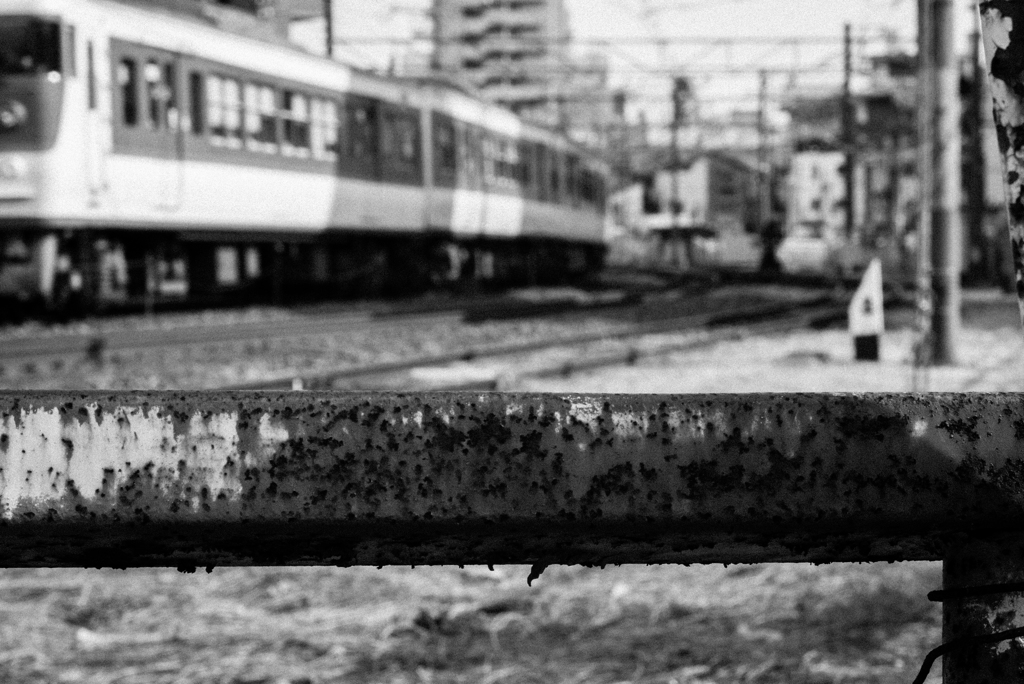 to the station