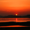 新舞子の夕日　３月