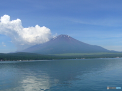 富士山と山中湖