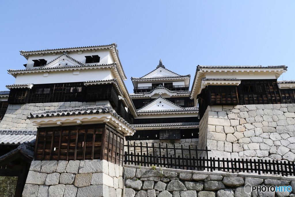 松山城　②
